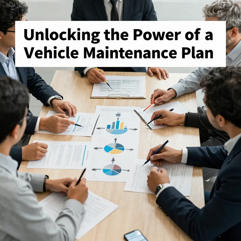 A business owner analyzes maintenance records to understand vehicle upkeep needs.