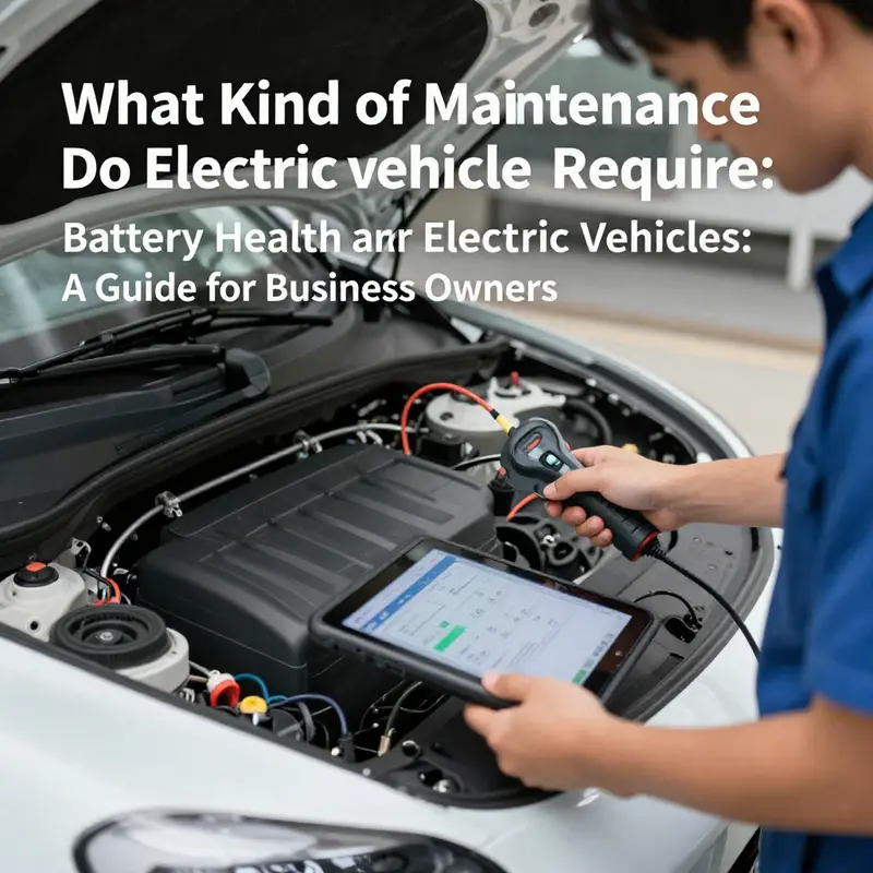 Inspecting tire pressure and tread wear ensures optimal performance in electric vehicles.