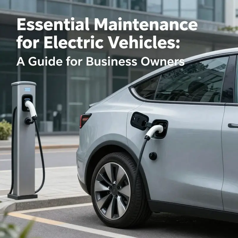 Electric vehicle charging in an urban environment, showcasing modern and eco-friendly transportation.