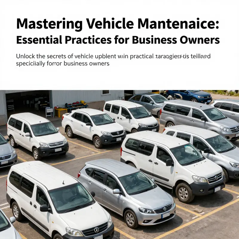 A clean and organized workspace with a fleet of company vehicles parked neatly.