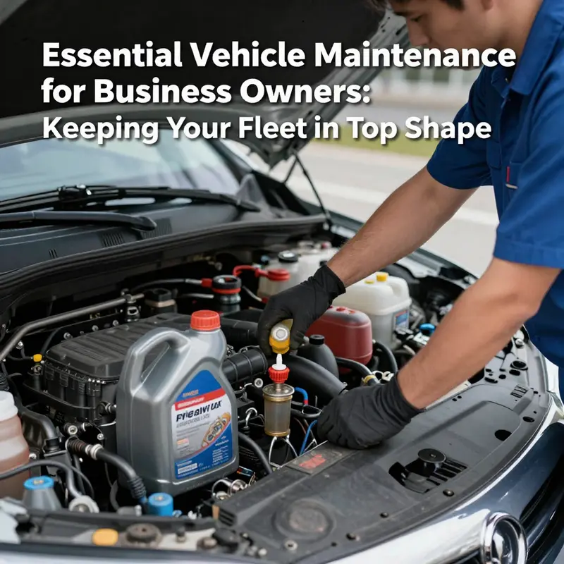 A mechanic checking the cooling system to ensure optimal performance and efficiency.