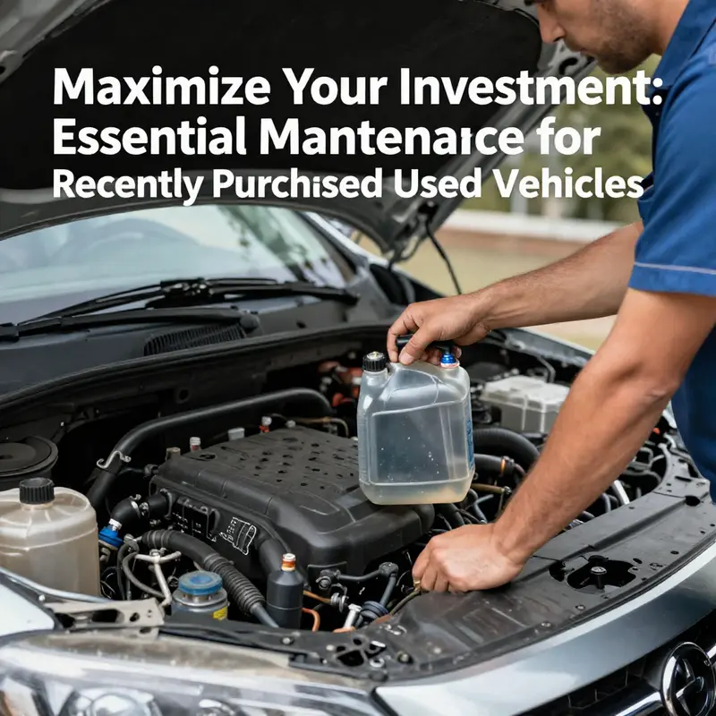 A mechanic ensuring critical fluids are replaced for optimal vehicle performance.