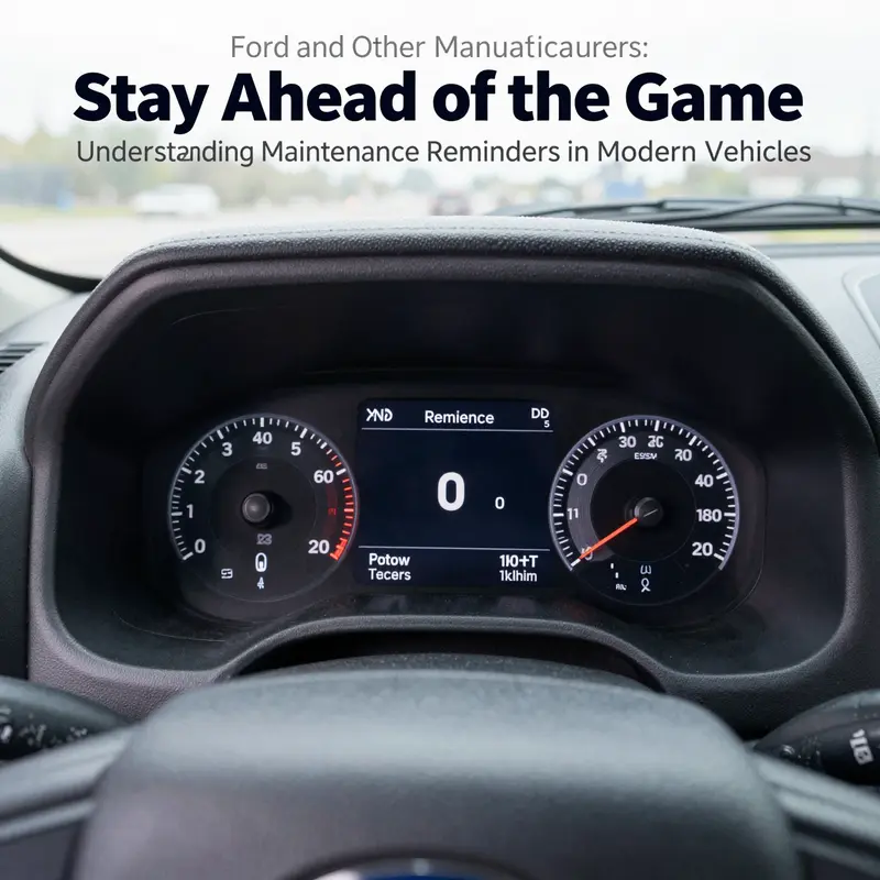 Toyota dashboard featuring a lit maintenance reminder icon, emphasizing the importance of timely vehicle service.