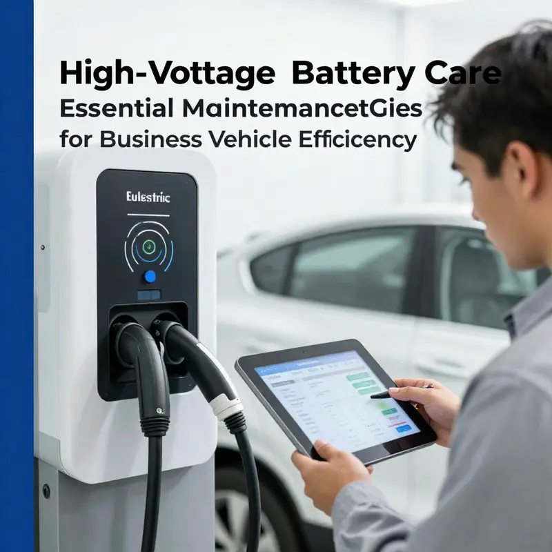 A mechanic performs AI-powered diagnostics on a vehicle, ensuring optimal performance through advanced technology.