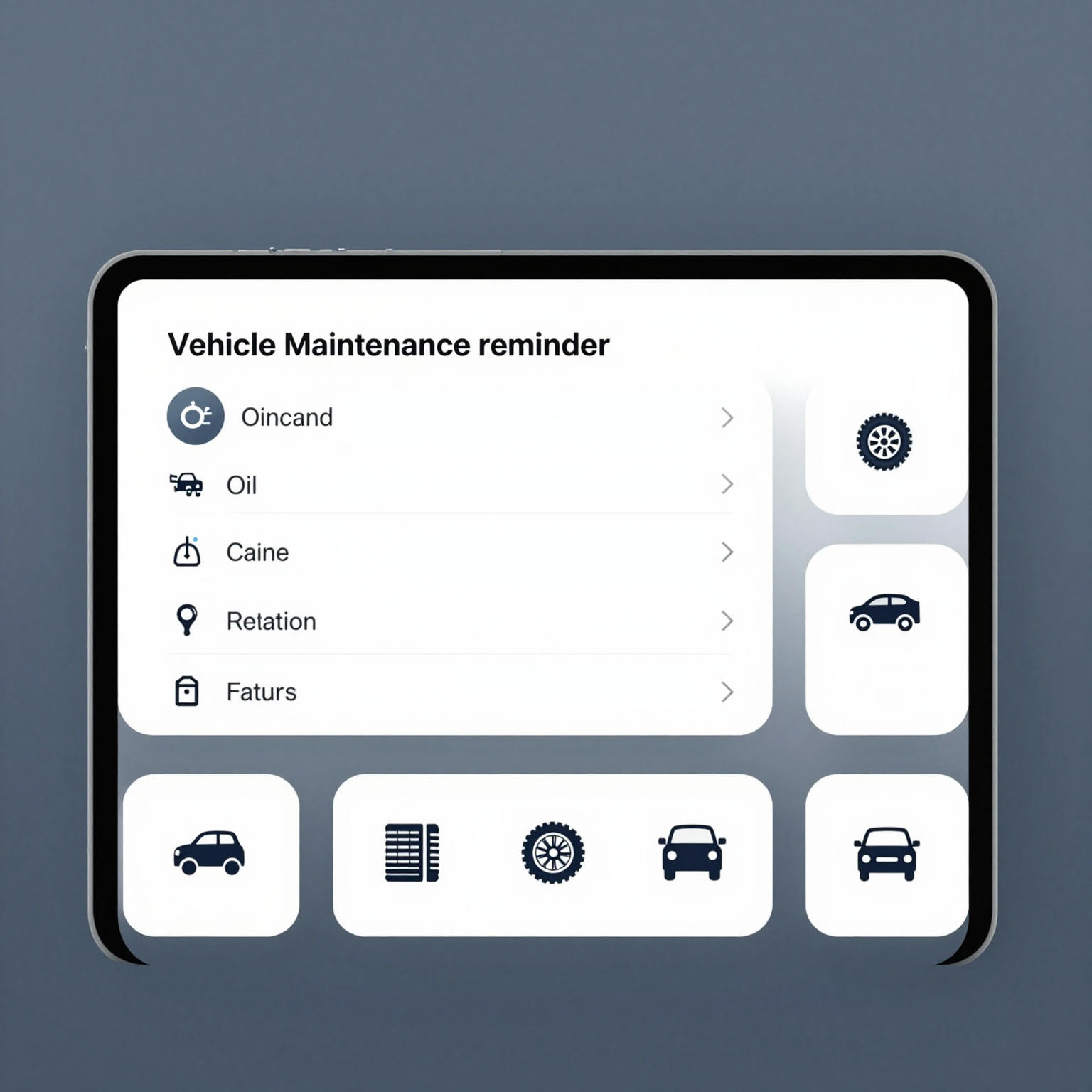 Digital Dashboard for Vehicle Maintenance Apps