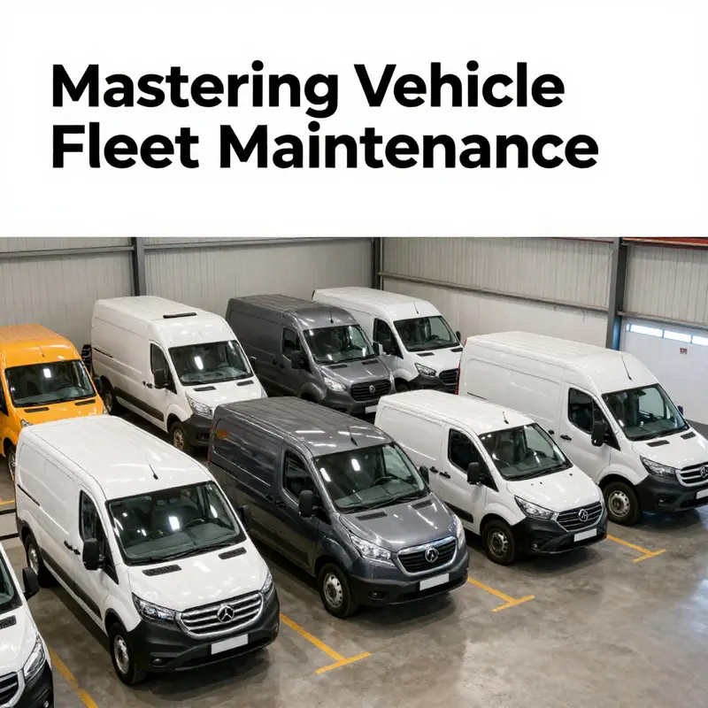 A diverse fleet of vehicles ready for maintenance, emphasizing the necessity of regular upkeep.