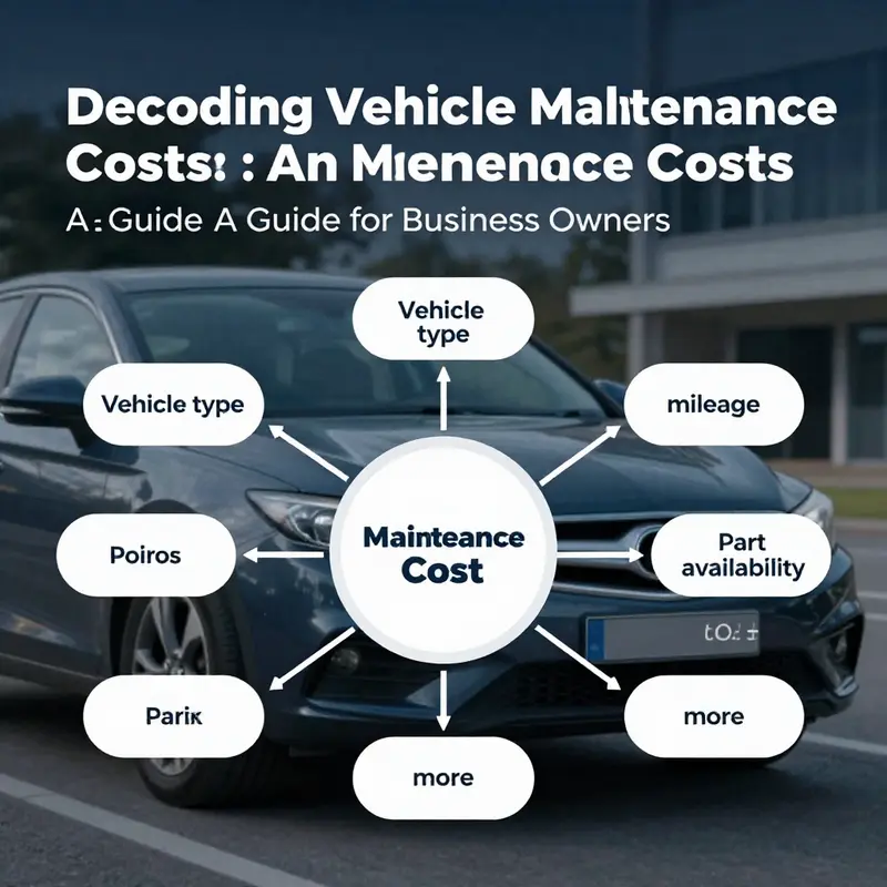 A business owner examining vehicle maintenance costs, highlighting the importance of understanding the basics.