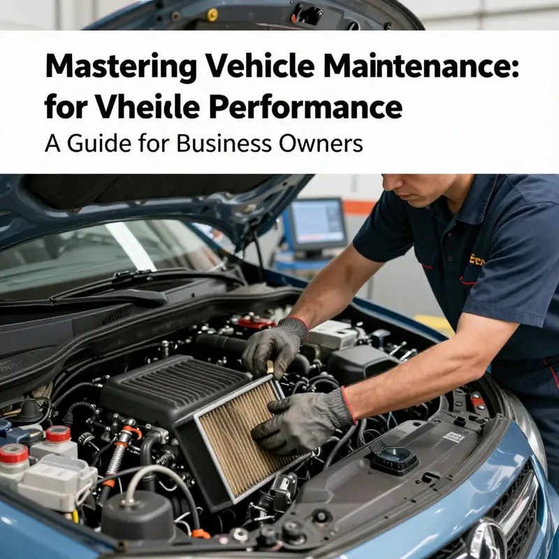 A business owner conducts daily maintenance checks, ensuring their vehicle is ready for the day.