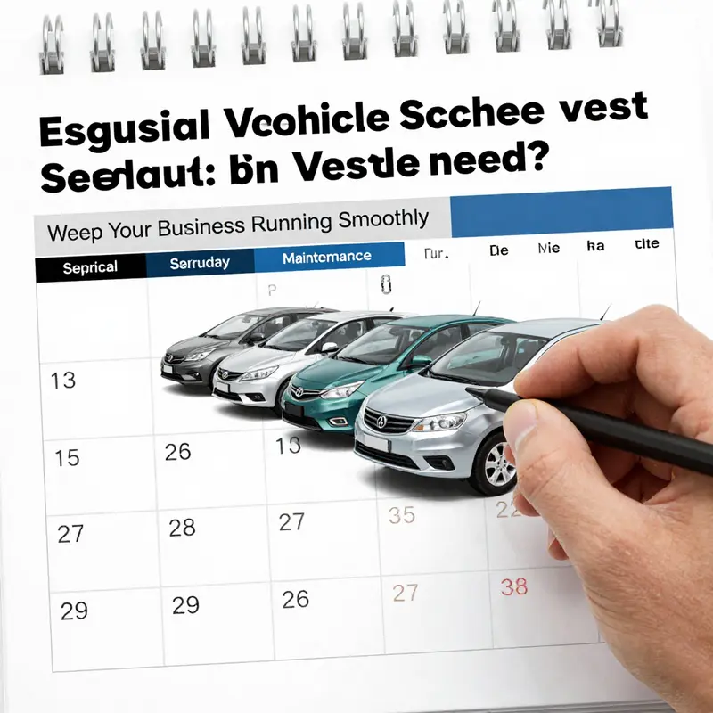 Technician performing essential safety checks on a commercial vehicle.