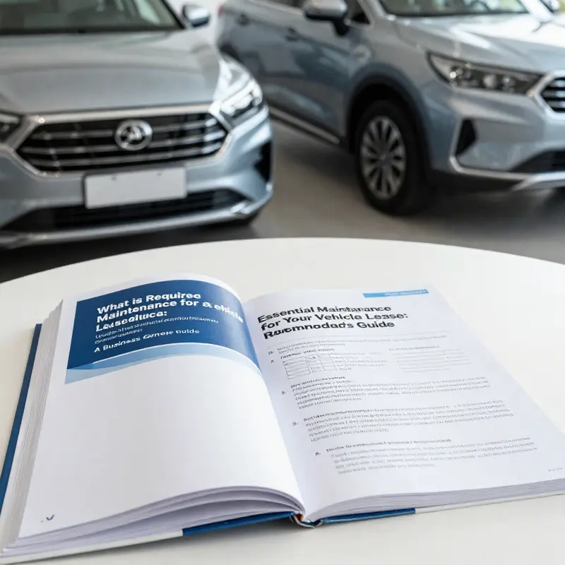 A mechanic performing essential maintenance on a leased vehicle.