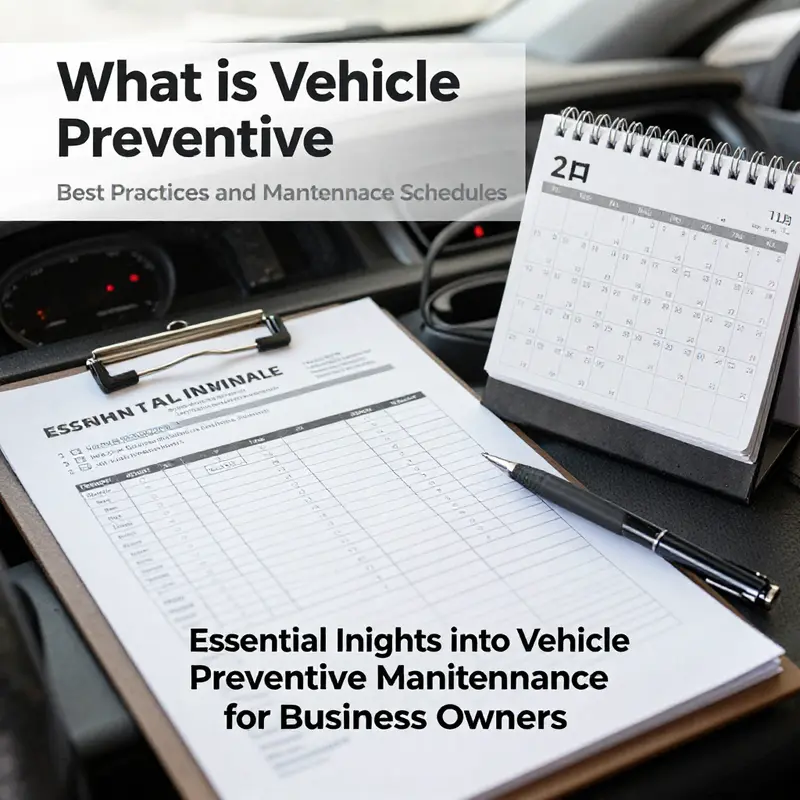 A mechanic conducts a thorough vehicle inspection as part of preventive maintenance.