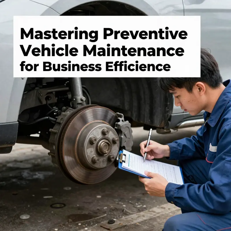 Proactive vehicle maintenance ensures operational reliability and safety.