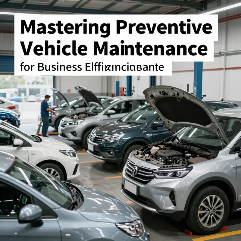 Proactive vehicle maintenance ensures operational reliability and safety.