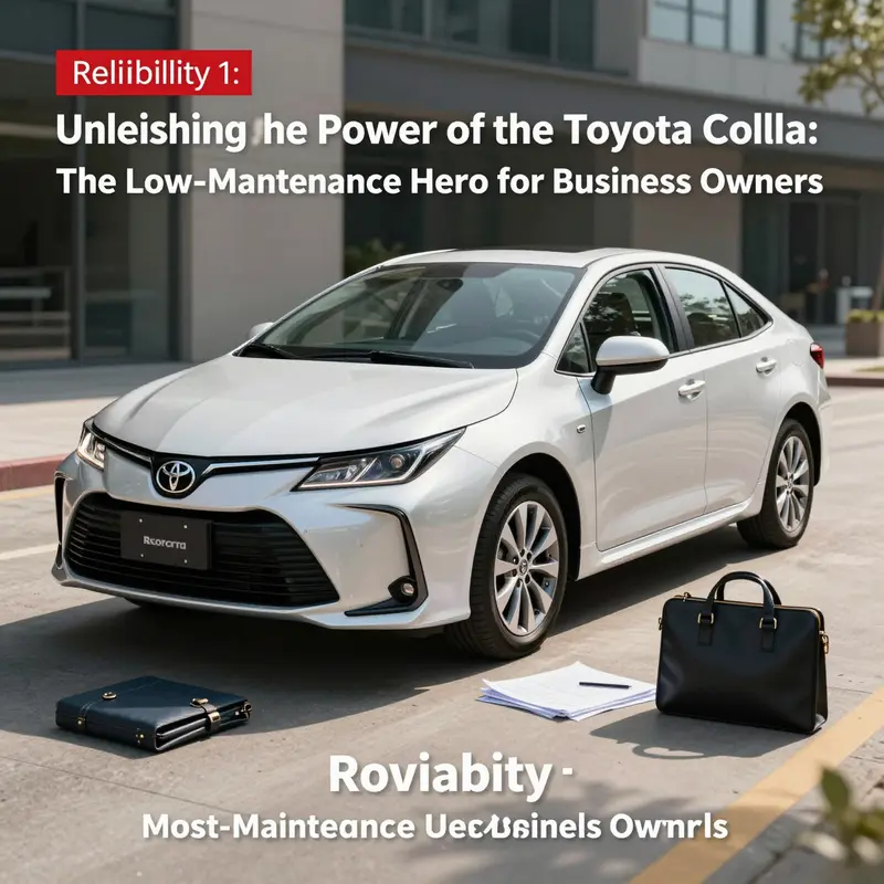 The Toyota Corolla exemplifies unmatched reliability in the used vehicle market.