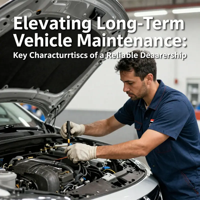 A snapshot of a professional dealership emphasizing standardized processes.