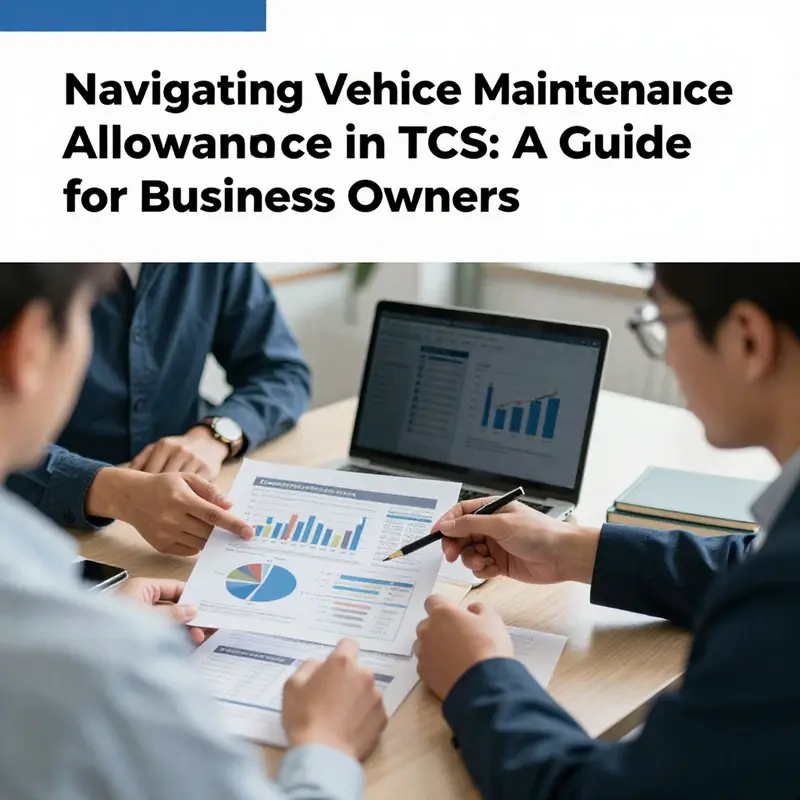 Business owners exploring the concept of vehicle maintenance allowance in TCS.