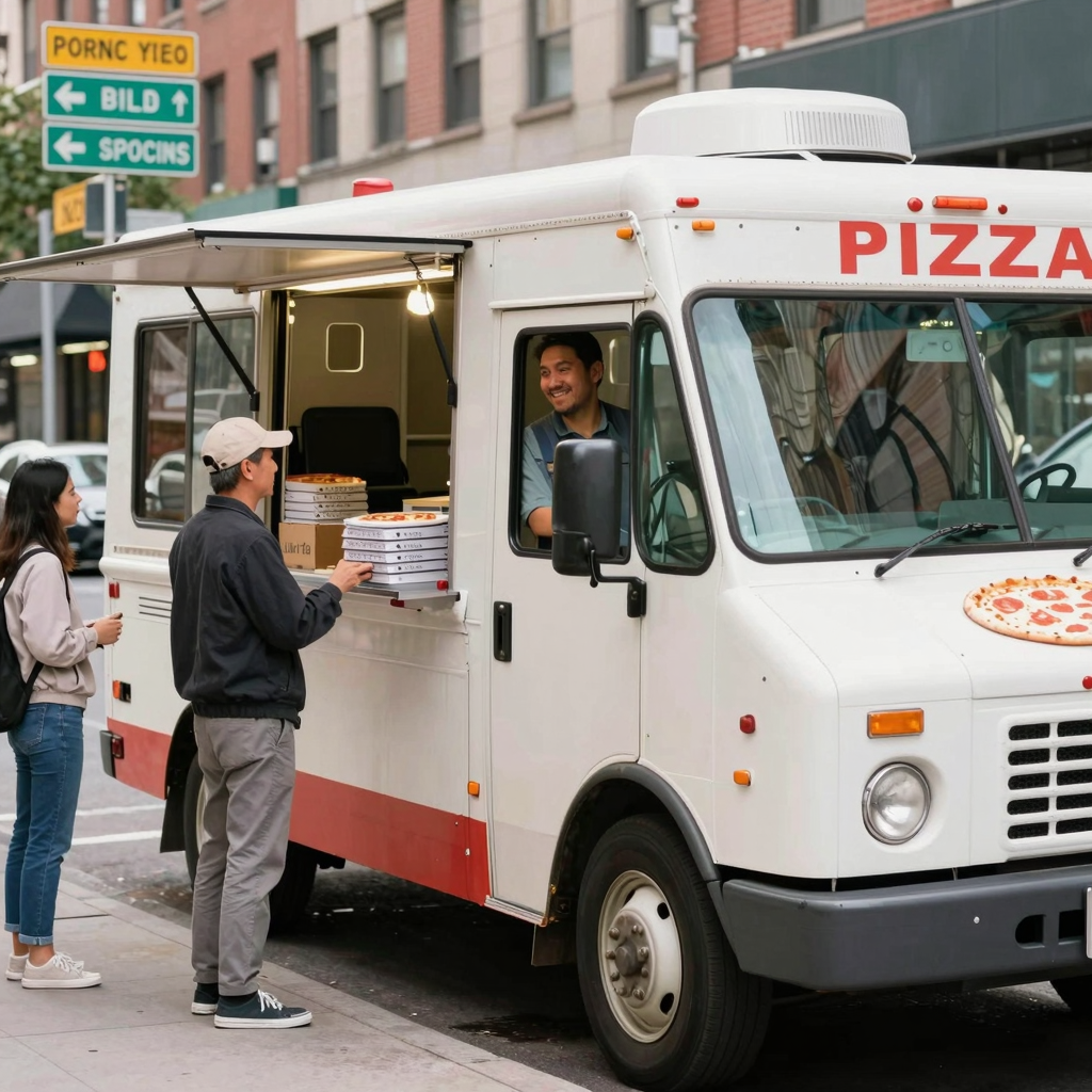 Pizza Truck Delivery