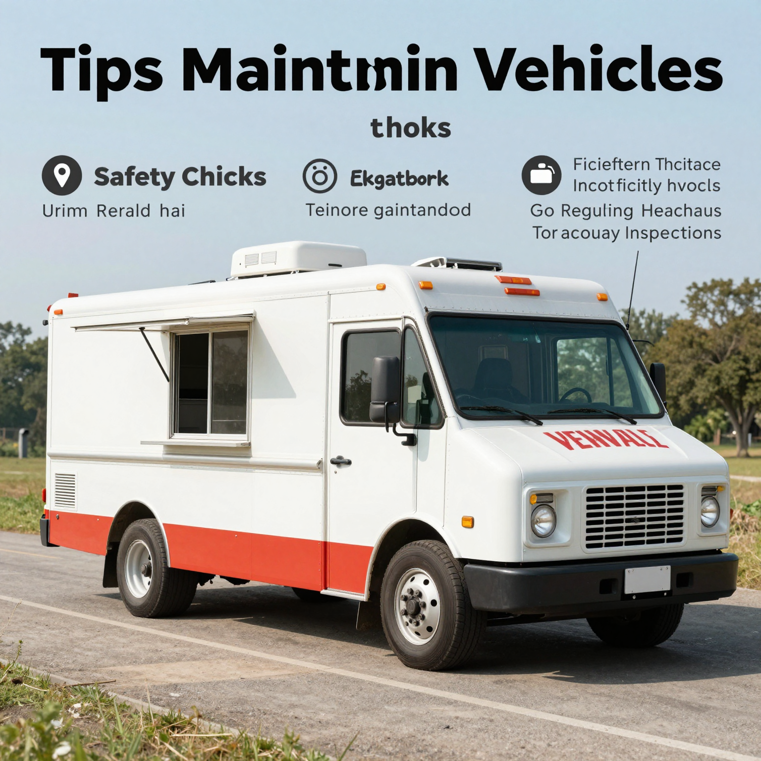 Tips for maintaining food truck vehicles