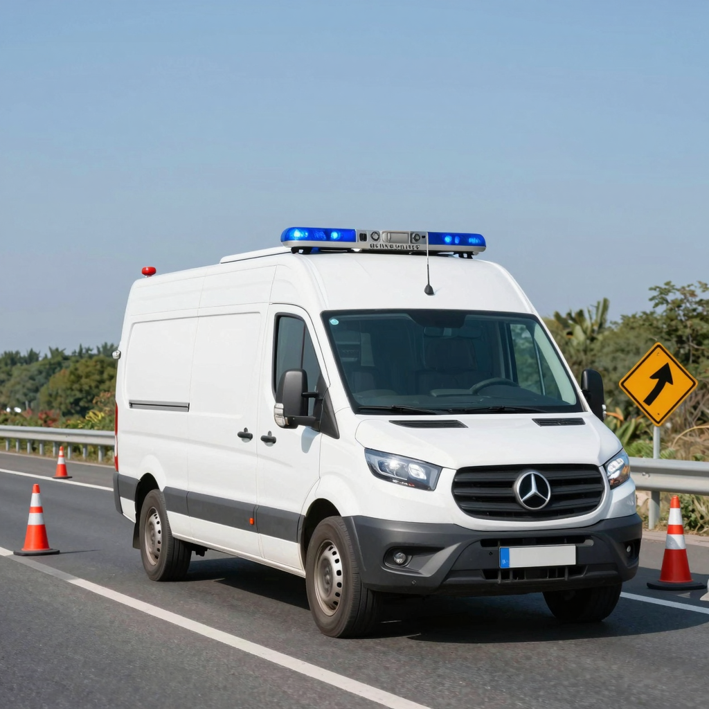 Motorway Maintenance Vehicle