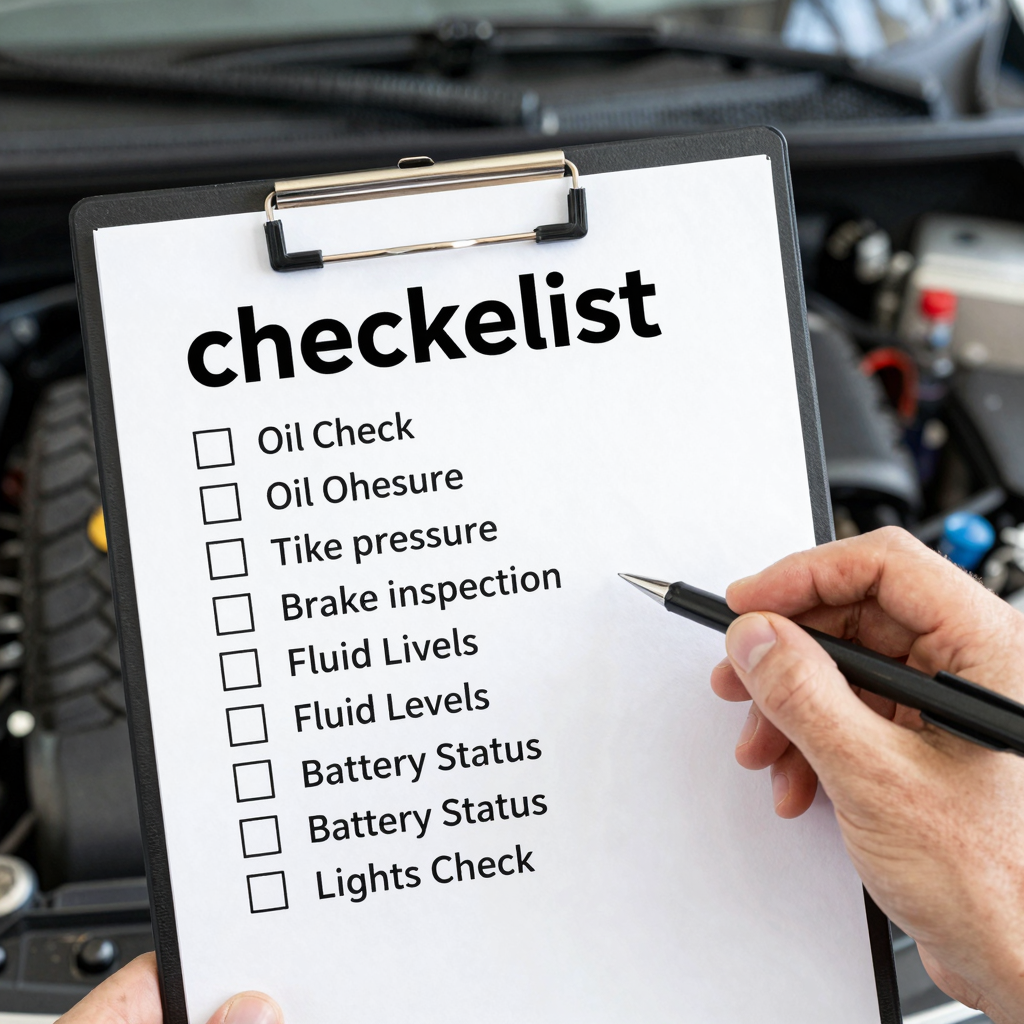 Vehicle Maintenance Checklist