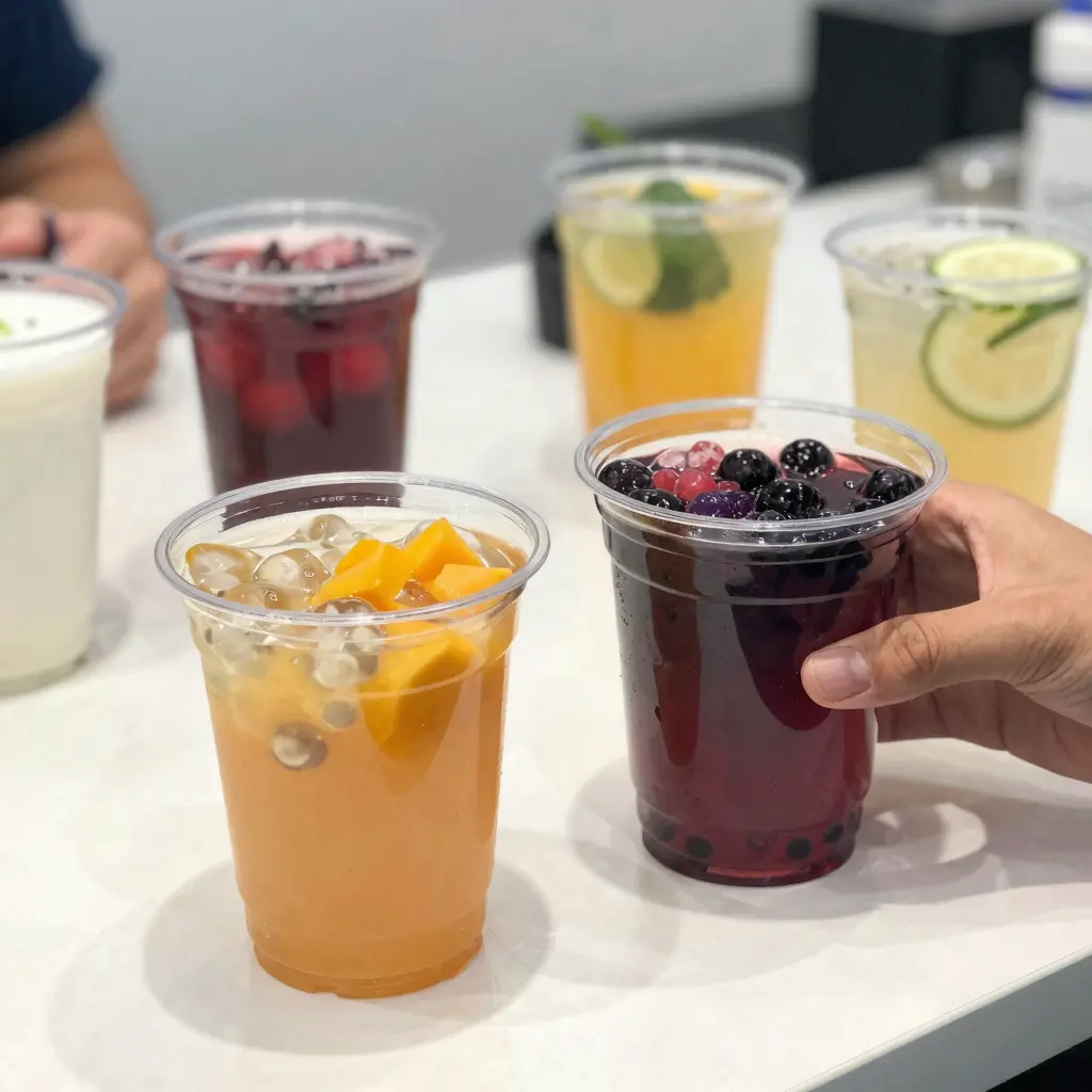2 oz Clear Hard Plastic Cups