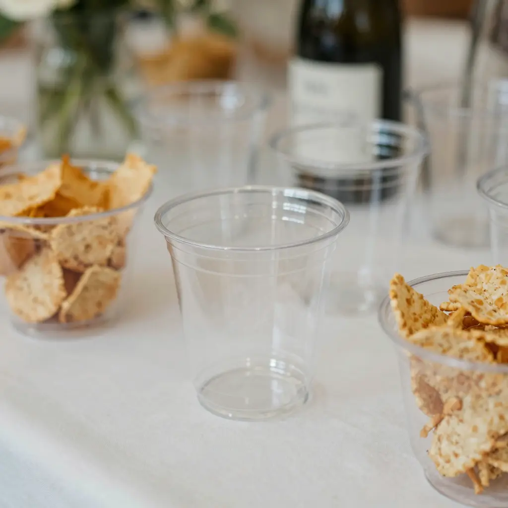 2 oz Clear Hard Plastic Cups