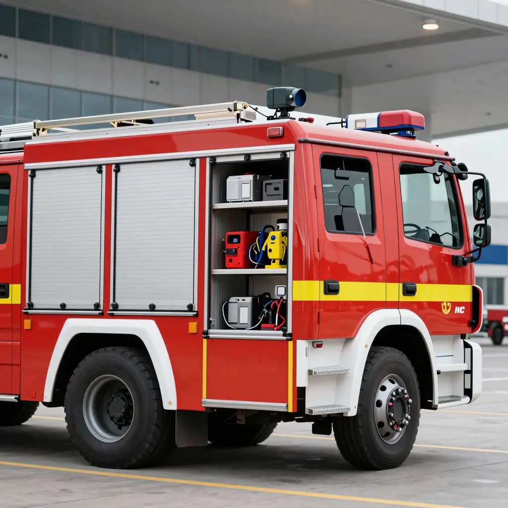 Advanced Technology in Airport Fire Trucks