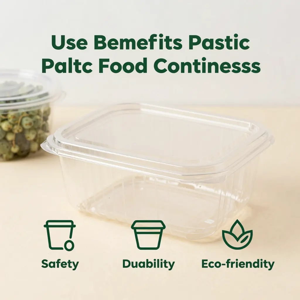 Benefits of Plastic Food Containers