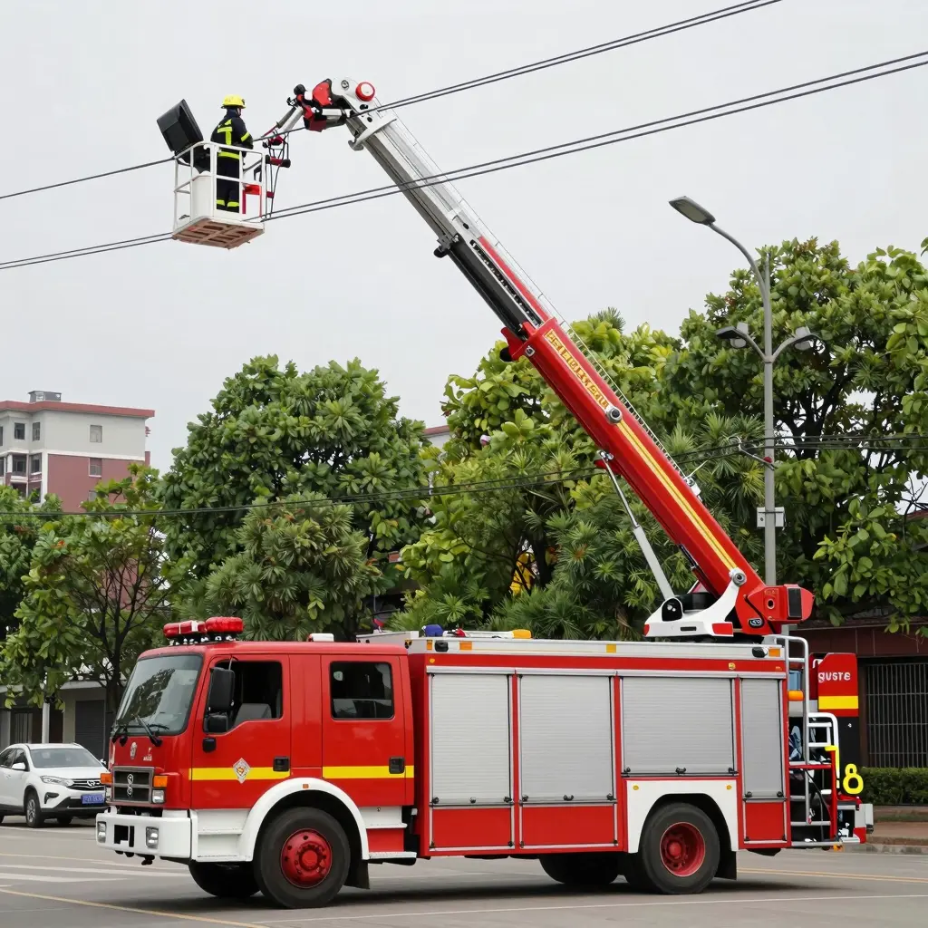 Fire Truck Aerial Platform